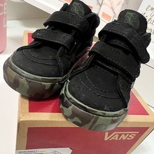 Camo Vans toddler